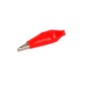 COCODRILO COLOR ROJO PARA CABLE 34MM 3A