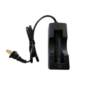 CARGADOR DE BATERIAS MODELO 18650 DE (1 BATERIAS) 4.2VDC/1.2A