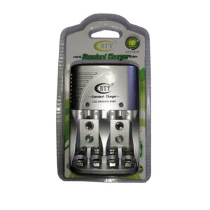 CARGADOR DE BATERIAS MODELO AA, AAA, 9V