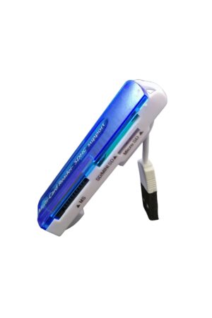 LECTOR DE TARJETAS MULTIPLE 4 EN 1, SD, MICRO SD, M2, T FLASH, USB 2.0