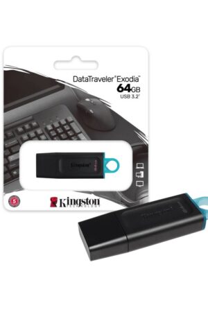 MEMORIA FLASH USB 64GB KINGSTON DATATRAVELER EXODIA VER.3.2