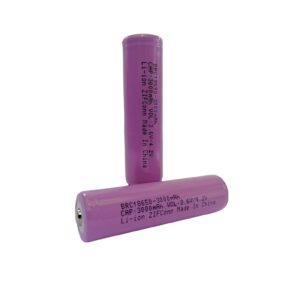 BATERIA ION DE LITIO (LI-ION) RECARGABLE TUBULAR, LILA 18650 69X18MM 3.7V/3000MA (UNIDAD)