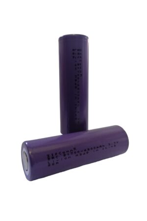 BATERIA ION DE LITIO (LI-ION) RECARGABLE TUBULAR, VIOLETA 21700 70X22MM 3.7V/4800MA (UNIDAD)