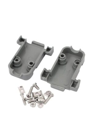 CAPUCHA PARA CONECTOR DB9 Y (DB15, 3 HILERAS) PLASTICO COLOR GRIS