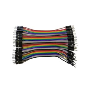 CABLE JUMPER PROTOBOARD (DUPONT) (40 PINES)(10CM) MACHO/MACHO