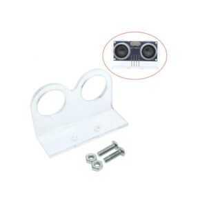SOPORTE DE ACRILICO PARA SENSOR DE DISTANCIA ULTRASONIDO HC-SR04