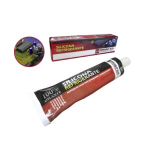 SILICONA REFRIGERANTE COLOR BLANCO ENVASE EN CHISGUETE -30C A 180C 80GR