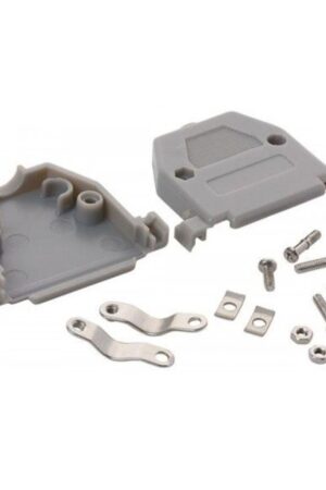 CAPUCHA PARA CONECTOR DB25 PLASTICO COLOR GRIS