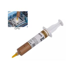 SILICONA REFRIGERANTE COLOR DORADA ENVASE EN JERINGA -30C A 280C 30GR