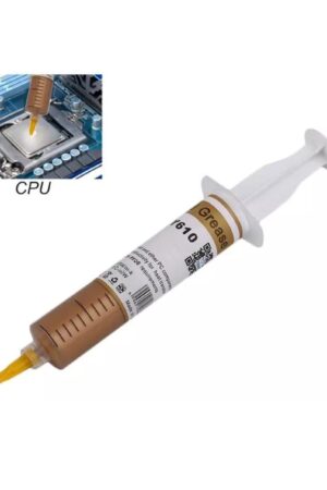 SILICONA REFRIGERANTE COLOR DORADA ENVASE EN JERINGA -30C A 280C 30GR