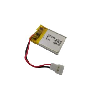 BATERIA POLIMERO DE LITIO (LI-PO) RECARGABLE PLANA 3.7V/100MA/0.4W (MEDIANA)