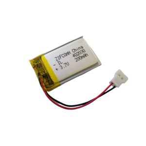 BATERIA POLIMERO DE LITIO (LI-PO) RECARGABLE PLANA 3.7V/200MA/0.4W