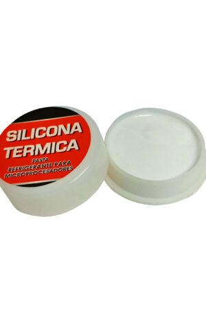 SILICONA REFRIGERANTE COLOR BLANCO ENVASE POTE DE PLASTICO 10GR