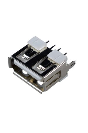 CONECTOR USB HEMBRA TIPO A PINES PARA IMPRESO (RECTO) 10MM VER.2.0