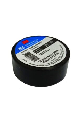 CINTA ELECTRICA DE PVC 3M™ TEMFLEX™ 155, NEGRA, 19 MM X 5 METROS