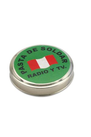 PASTA DE SOLDAR PERUANA ENVASE METALICO 10GR