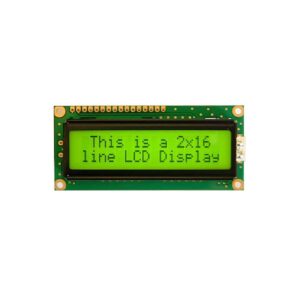 PANTALLA LCD DISPLAY ALFANUMERICO 1602 BACKLIGHT (VERDE) 2X16