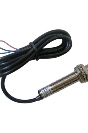 SENSOR DE PROXIMIDAD INDUCTIVO M12 SALIDA PNP, 3 CABLES (N.O) 2MM 6~36VDC (CABEZA RASANTE)