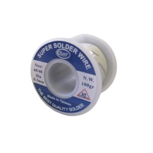 ESTAÑO PARA SOLDAR COMPOSICION (60/40) TAIWANES 0.3MM 100G