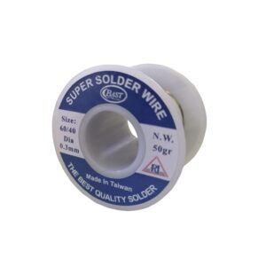 ESTAÑO PARA SOLDAR COMPOSICION (60/40) TAIWANES 0.3MM 50G