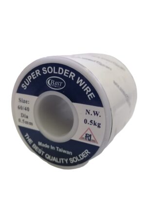 ESTAÑO PARA SOLDAR COMPOSICION (60/40) TAIWANES 0.5MM 500G