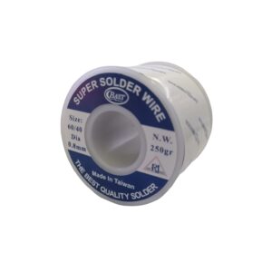 ESTAÑO PARA SOLDAR COMPOSICION (60/40) TAIWANES 0.8MM 250G