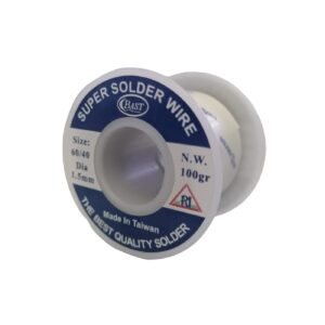 ESTAÑO PARA SOLDAR COMPOSICION (60/40) TAIWANES 1.5MM 100G