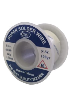 ESTAÑO PARA SOLDAR COMPOSICION (60/40) TAIWANES 1.5MM 100G