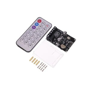 AMPLIFICADOR DE POTENCIA CON RECEPTOR BLUETOOTH ESTEREO, DOBLE CANAL,40W, 5V A 24V