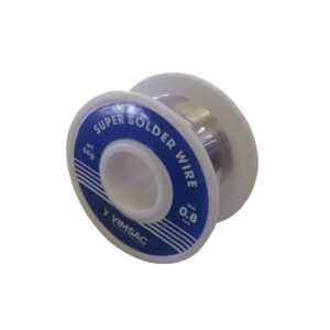 ESTAÑO PARA SOLDAR COMPOSICION (60/40)+ 2% FLUX 0.8MM 50G