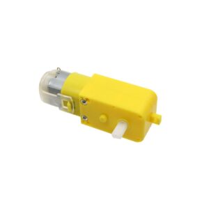 MOTOR AMARILLO CON REDUCTOR PARA ROBOTICA DE 3V A 9V