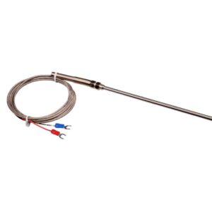 TERMOCUPLA TIPO K -50 TO 400°C BULBO 5MM X 15CM (CABLE 1.5 METROS)