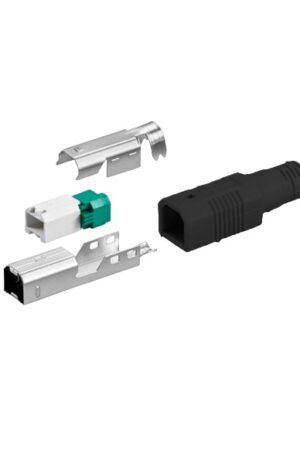 CONECTOR USB MACHO TIPO B AEREO (IMPRESORA) VER.2.0