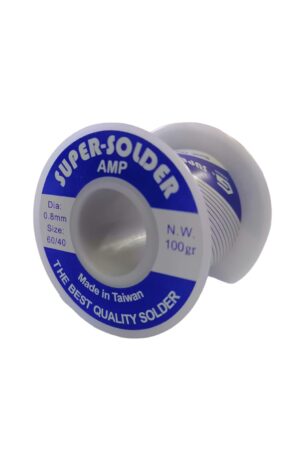 ESTAÑO PARA SOLDAR COMPOSICION (60/40) TAIWANES 0.8MM 100G