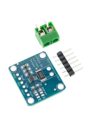 MODULO DE SENSOR DE CORRIENTE CC BIDIRECCIONAL INA219 BRICOLAJE, 3V-5V, IIC, I2C, MONITOREO DE ENERGIA