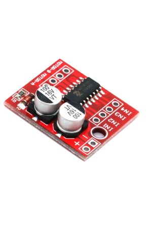 MX1508 MODULO DE CONTROLADOR DE MOTOR DOBLE PUENTE H, 2V-9.6VDC 1.5A POR CANAL