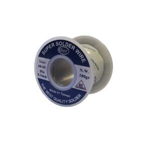 ESTAÑO PARA SOLDAR COMPOSICION (60/40) TAIWANES 0.5MM 100G