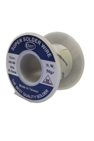 ESTAÑO PARA SOLDAR COMPOSICION (60/40) TAIWANES 0.5MM 50G