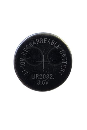 BATERIA DE LI-ION RECARGABLE 3.6V 40MAH LIR2032 (UNIDAD)